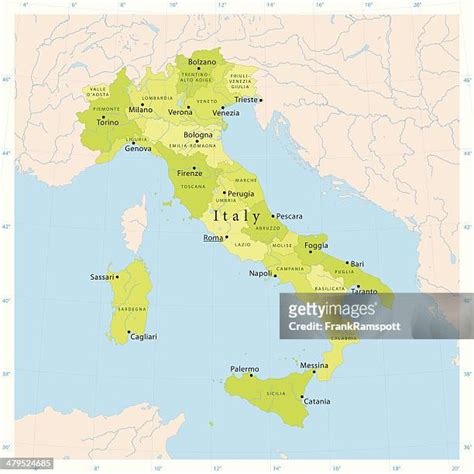 480 Map Of Italy Regions Stock Photos, High-Res Pictures, and Images ...