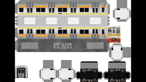 Kereta Kertas Krl Papercraft Kereta Krl Krl Jadul Dan Krl Sekarang