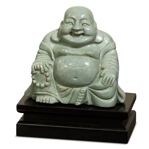Chinese Jade Happy Buddha Buddha Statue Buddha Buddha Decor