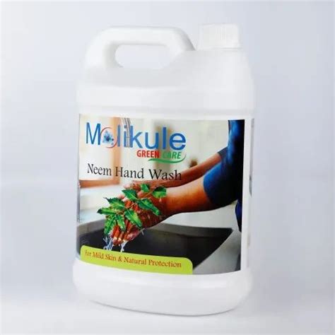 Neem Hand Wash Molikule Green Care Packaging Size 5000ml At Rs 999