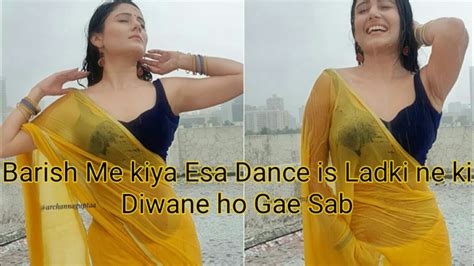 Top Most Watched Viral Video In Wet Saree Dance In Wet Saree Saree