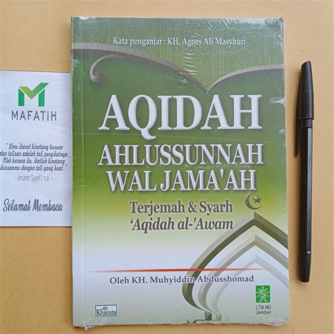 Jual Buku Aqidah Ahlussunnah Wal Jama Ah Terjemah Syarh Syarah Kitab