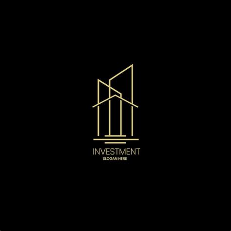 premium vector investment slogan logo  means business