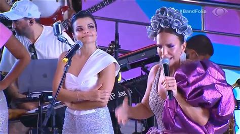 Ivete Sangalo Parabeniza BANDA EVA 40 Anos E Canta BELEZA RARA Band