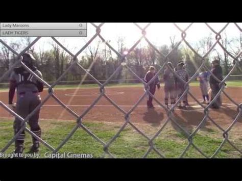 Lady Tiger Softball Vs Madisonville North Hopkins Youtube