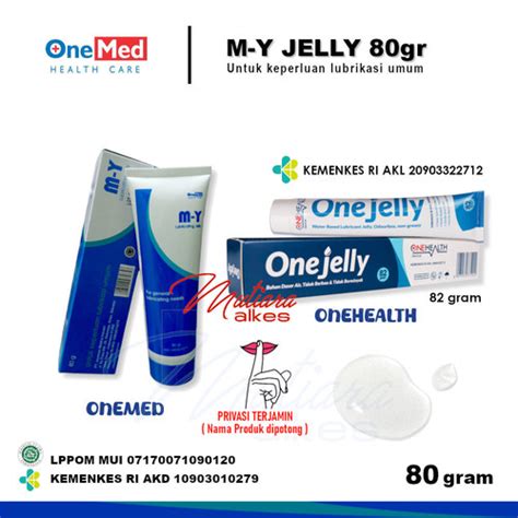 Jual My Jelly Gel Lubricant Jel Lubrikasi Onemed Gram Jakarta