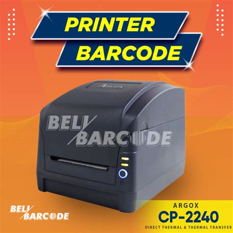 Jual Printer Barcode Argox CP 2440 Cetak Label Direct Thermal Transfer