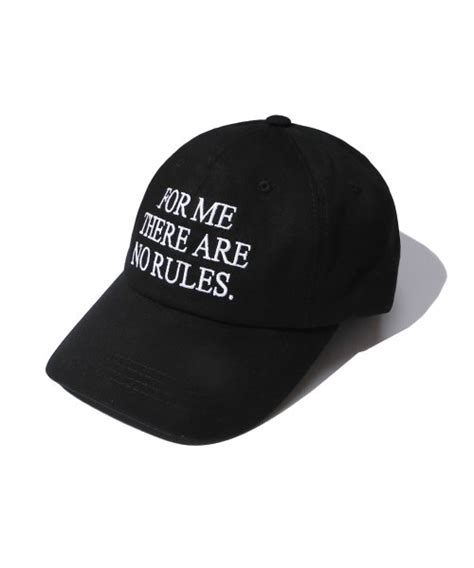 Musinsa Larry Clark Larry Clark No Rules Ball Cap Black