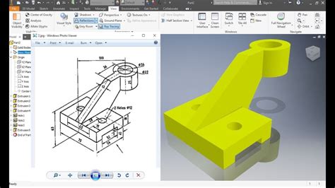 Autodesk Inventor Tutorial For Beginners Exersize Bahasa Indonesia