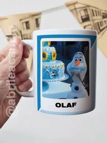 Taza Frozen Olaf Torta Cerámica Importada Orca