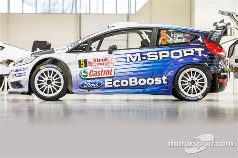 M Sport Takes On New Livery For Wrc Season Photos