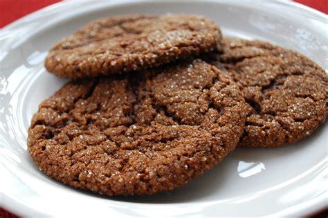 No Pressure Sugar Topped Molasses Spice Cookies Shortbread