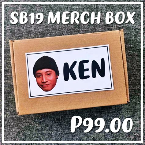 Sb19 Merch Kit Box Ken Stell Josh Justin Pablo Shopee Philippines