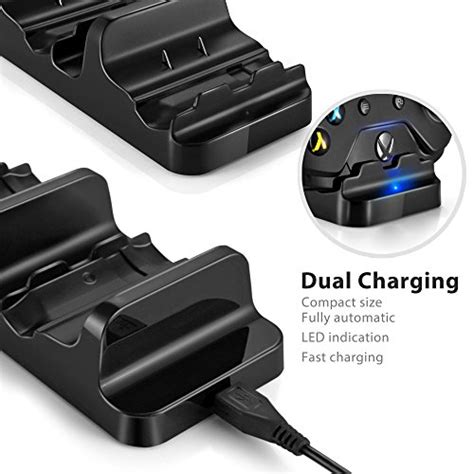 OBVIS For Xbox One Not For Xbox Series X Dual Charging Dock Charger