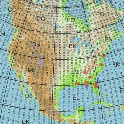 Arrl Grid Square Map