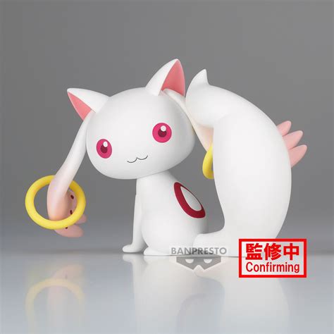 Puella Magi Madoka Magica - Kyubey Fluffy Puffy Figure | Crunchyroll Store