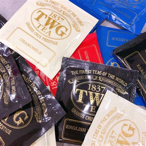 TWG TEA ชาทดบบลวจ ชาพรเมยม แบงขาย ซอง 2 5g เลอกรสได