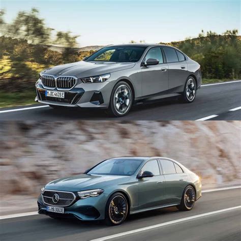 Photo Comparison Bmw Series Vs Mercedes E Class