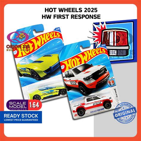 Hot Wheels HW First Response Alpha Pursuit Ram Rebel