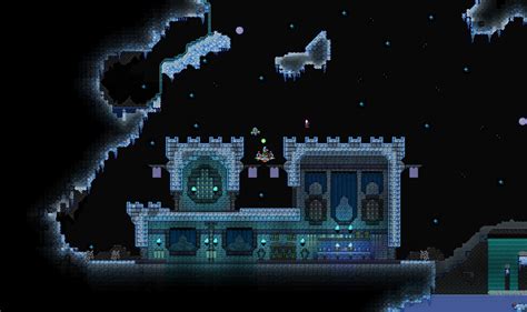 Ice Castle Build Terraria Ice Castles Ice Houses Castle