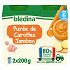 Bledina pots purée de carottes jambon 2x200g