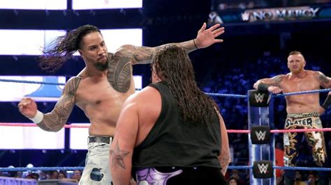 Photos Heath Slater Rhyno Vs The Usos Smackdown Tag Team