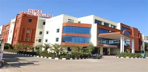 NIMS Dental College Jaipur 2024 25 Admission Fees Courses Intake