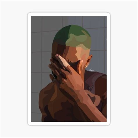 Frank Ocean Blonde Art Sticker For Sale By Toladipo Redbubble
