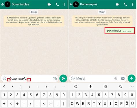 Whatsapp Yazı Stilleri Nasıl Yazılır Donanım Plus