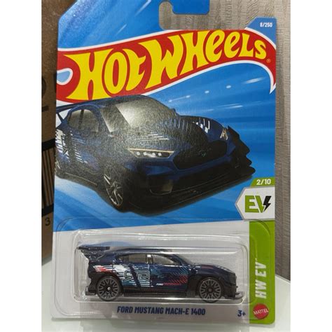 Carrinho Hot Wheels Ford Mustang Mach E Lote A Shopee Brasil