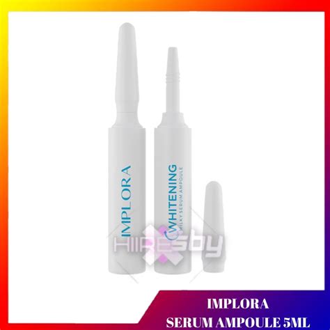 Jual Implora Whitening Milky Serum Ampoule Ml Shopee Indonesia