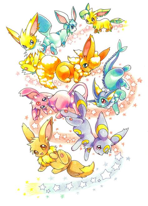 Eeveelution Pokémon Page 2 Of 16 Zerochan Anime Image Board