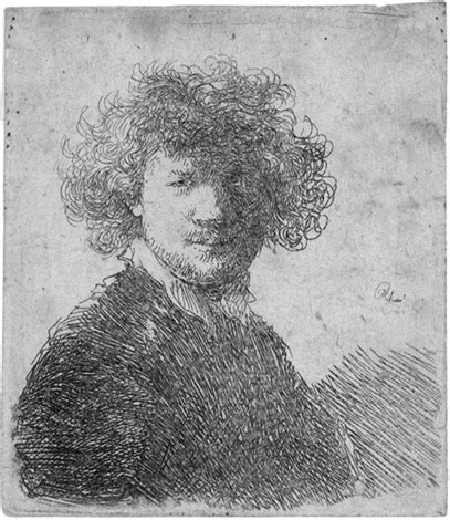 Selbstbildnis Mit Krausem Haar By Rembrandt Van Rijn On Artnet