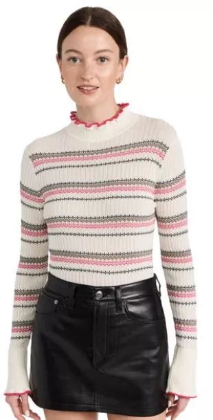 Scotch And Soda Fair Isle Stripe Pullover