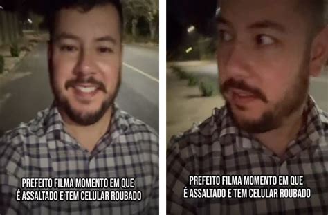 Prefeito De Est Ncia Velha Tem Celular Roubado Durante Grava O De