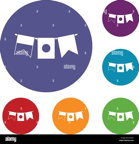 Flags Icons Set Stock Vector Image And Art Alamy
