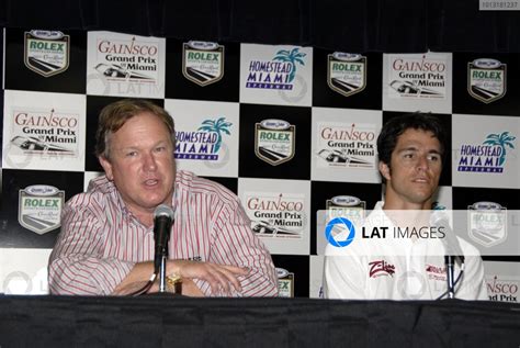 March Homestead Florida Usa Team Owner Dale Coyne And