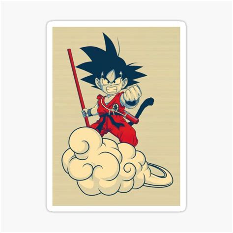 Dragon Ball Goku Sticker For Sale By Cindybutler Redbubble