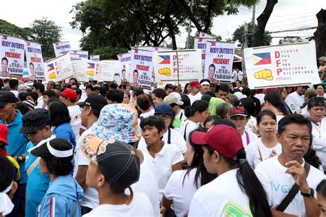 Duterte Supporters Photos Philippine News Agency