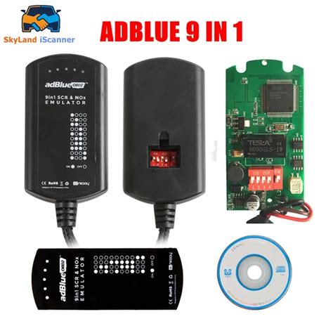 2022 AdBlue 9in1 SCR NOX Full Chip AdBlue Emulator System Box 9IN1