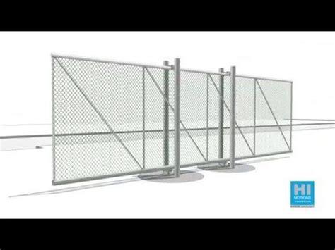 Hi Motions Cantilever Sliding Gates Post Mounted Double Post