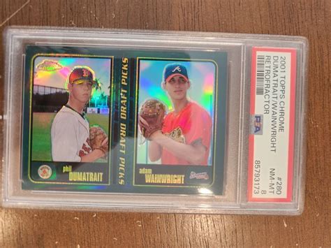 Topps Chrome Adam Wainwright Retrofractor Rookie Psa Pop