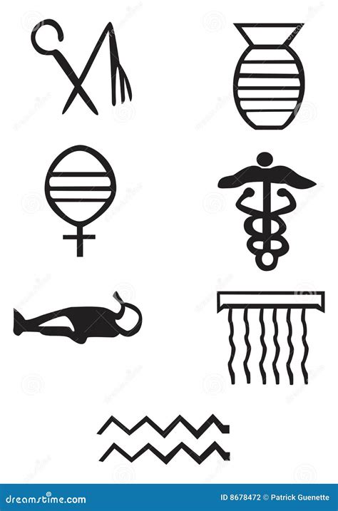 Greek Signs And Symbols - Tattoo Stock Photography - Image: 8678472