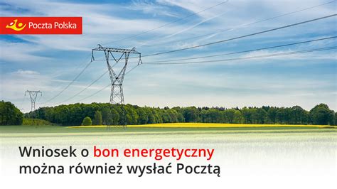 Wniosek o bon energetyczny można wysłać za pośrednictwem Poczty