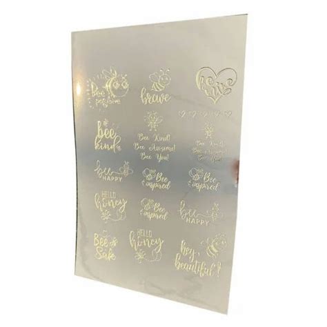 Embossed Gold Stickers For Resin Art Sheet At Rs Piece Indore