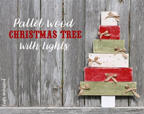 Fabulous Farmhouse Diy Wooden Christmas Tree Projects The Cottage Market