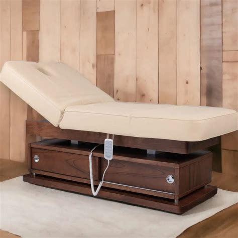 Table De Massage Lectrique Mood Up Iso Benessere En Bois Avec