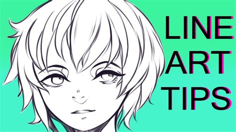 Line Art Tips Paint Tool Sai Youtube