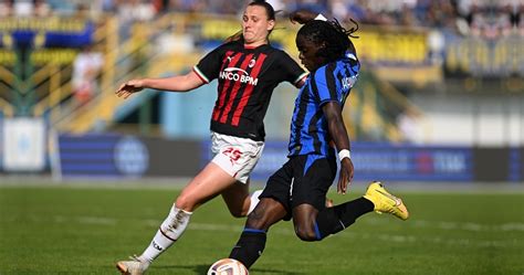 Italian Football Serie A Women Match Inter FC Internazionale Vs AC