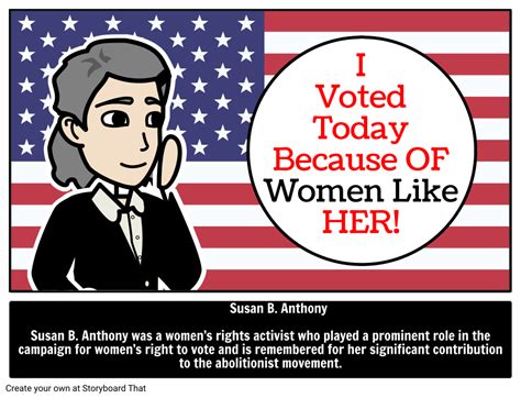 Susan B Anthony Mujeres En La Historia Derechos De Las Mujeres